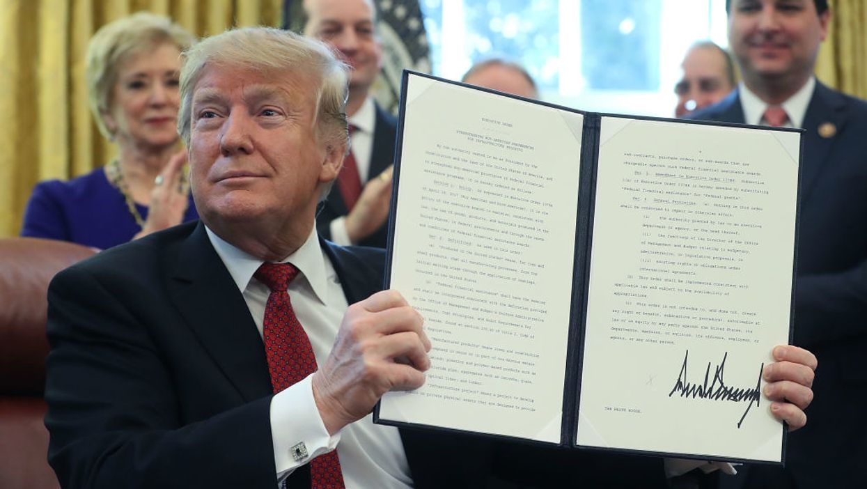 Trump will take action to give American economic relief after Democrats hold hostage relief talks
