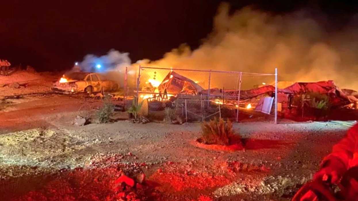 California teen allegedly set fire to his mother's home over argument about an 'electronic device'
