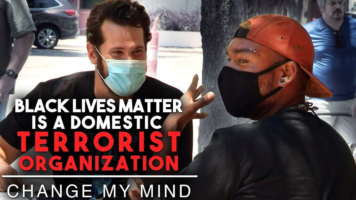 Steven Crowder asks BLM protester what more will it take to declare 'peaceful protests' what they are — RIOTS?