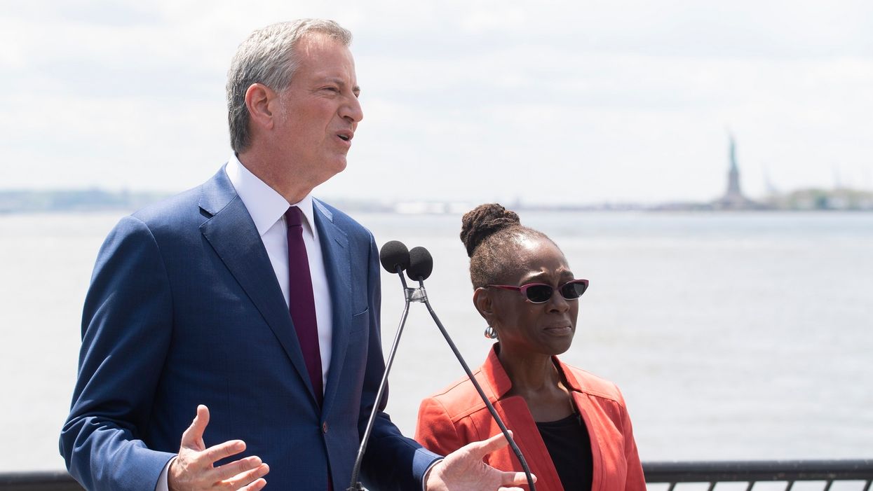 NYC Mayor de Blasio responds to criticism over wife's $2M, 14-person staff amid budget woes