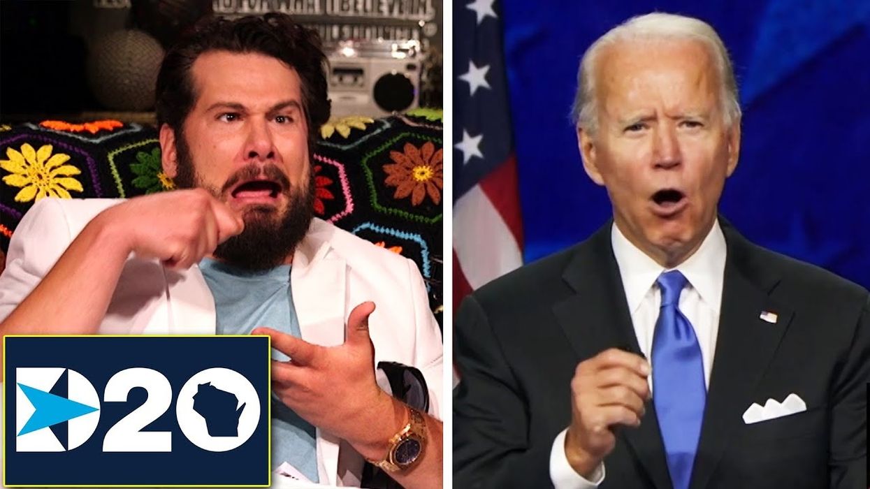 Politically Incorrect: Steven Crowder fact-checks Biden's acceptance speech and it is glorious