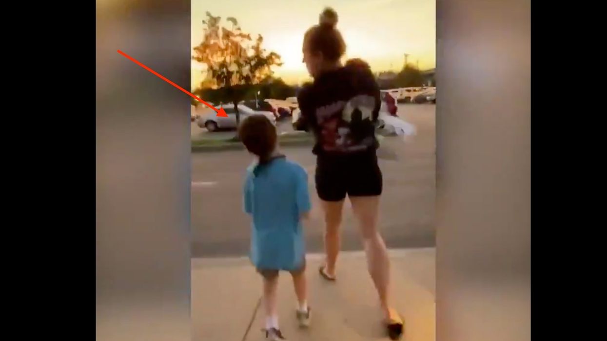 Pro-Biden women steal MAGA hat from 7-year-old boy, assault mom in viral video. Police just made an arrest.