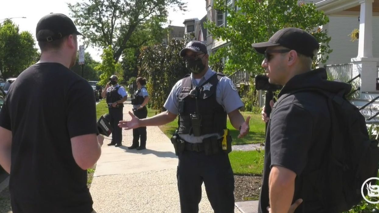 WATCH: Chicago Mayor Lori Lightfoot uses police to block BlazeTV reporter
