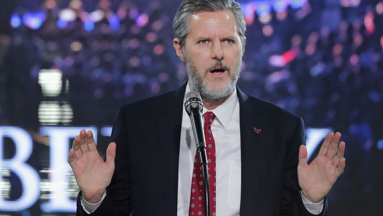 Pool boy claims Jerry Falwell Jr. shared a pic of 'a female Liberty University student exposing herself'