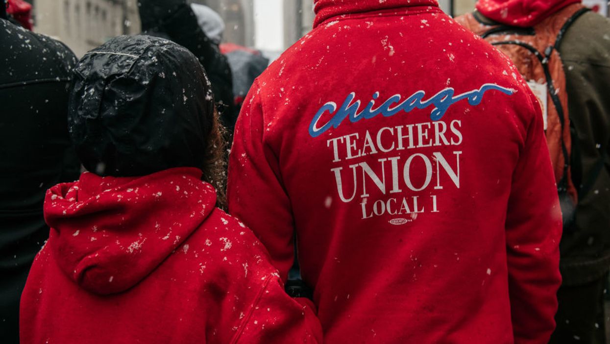 Chicago Teachers Union blasted for 'completely' supporting guillotine protest outside of Jeff Bezos' home