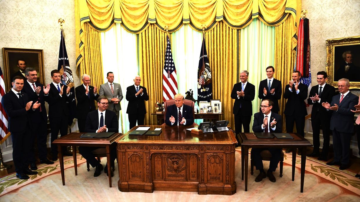Trump brokers deal between Kosovo and Serbia — in which Kosovo recognizes Israel