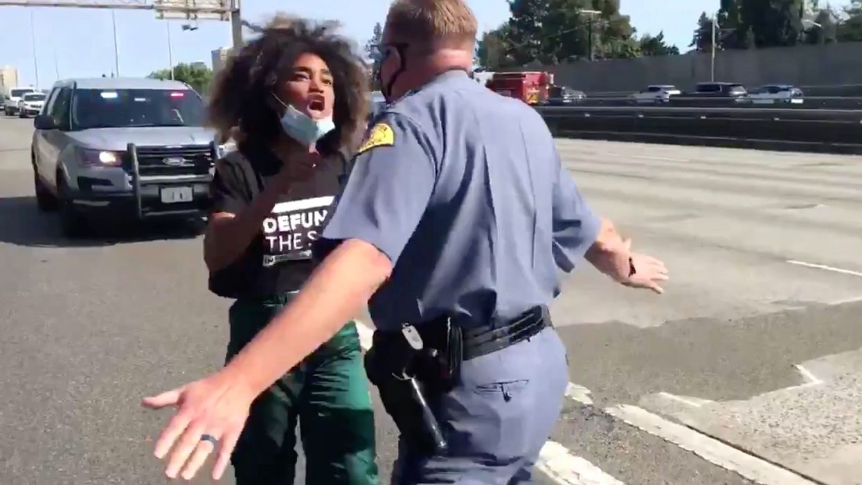 VIDEO: BLM protesters celebrate blocking Seattle highway until Washington State Patrol troopers take them down hard