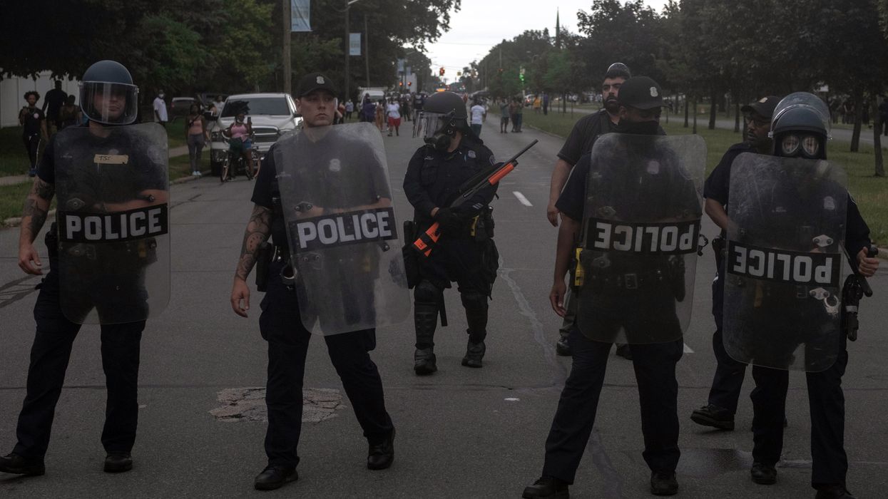 Judge temporarily bans Detroit police from using anti-protest gear. Chief says this changes nothing.