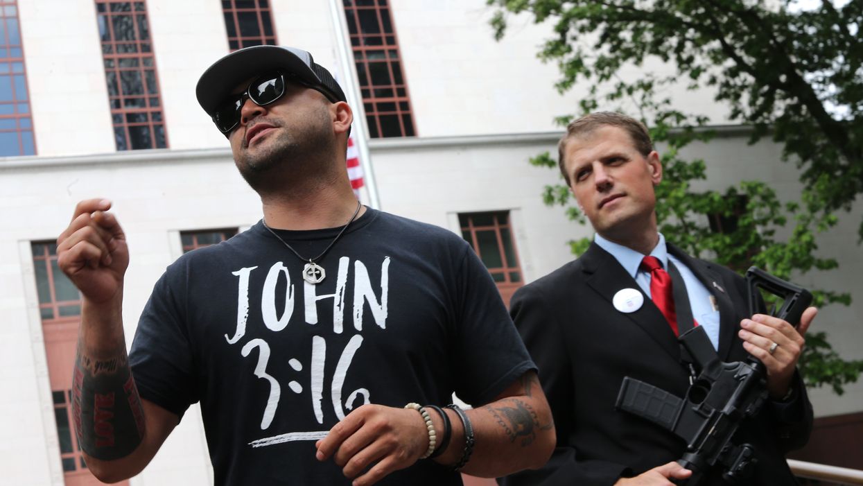 After an Antifa member murdered a Patriot Prayer member, Facebook suddenly shutters Patriot's Prayer's page — because it's a 'violent social militia'