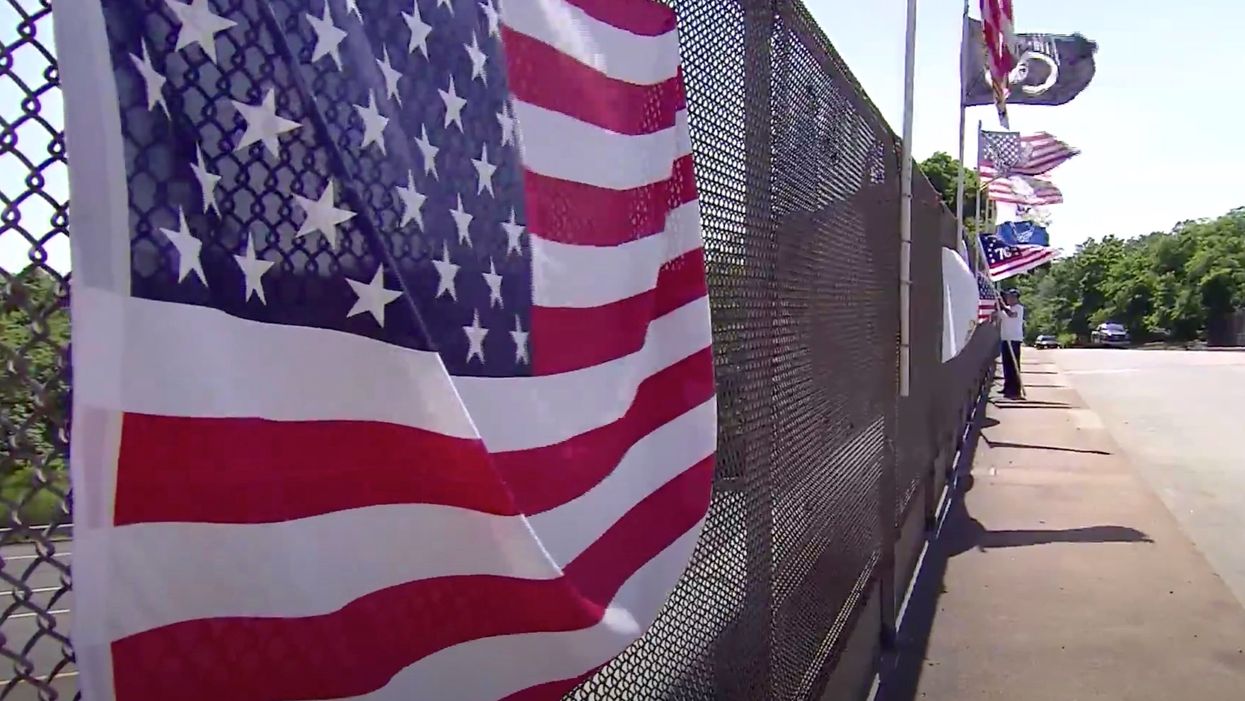 New Jersey is taking down US flags from bridges installed after the 9/11 attacks, and residents are outraged