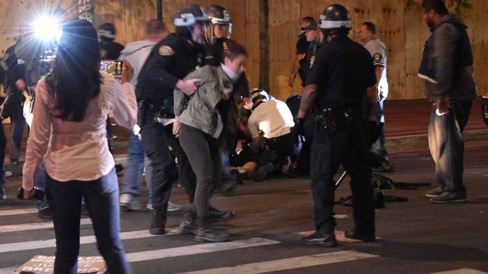 Horowitz: New America: Cops get punished for self-defense; rioters set free