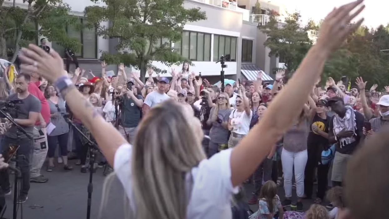 Seattle closes park ahead of Christian prayer rally, so supporters hold 'worship protest' outside instead