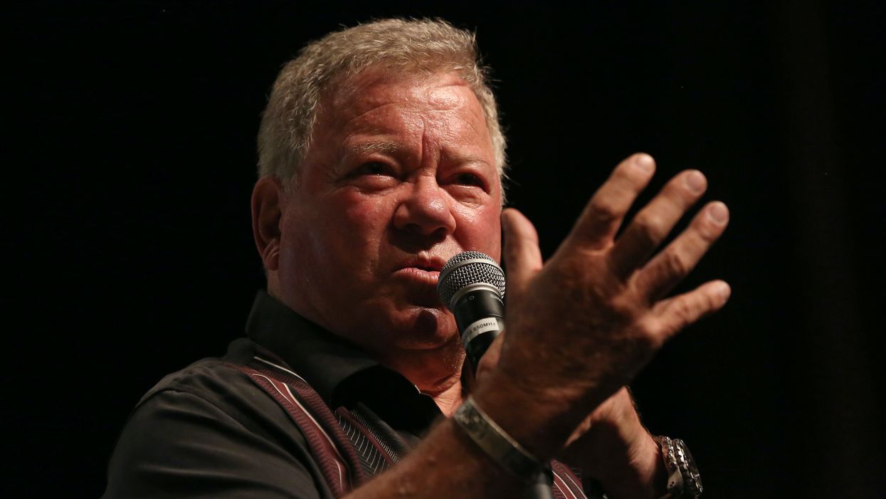 William Shatner flattens 'virtue signaling' critics online who are accusing him of transphobia