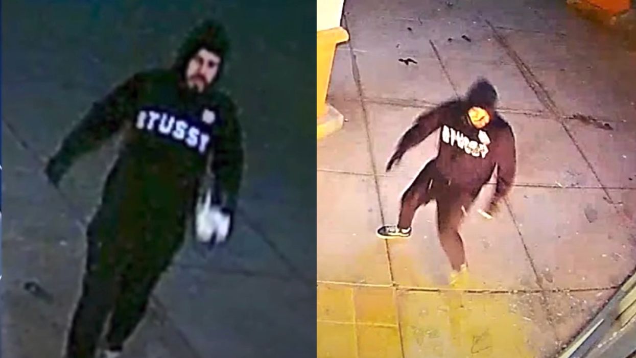 Man caught on security video firebombing Republican Women's headquarters in California