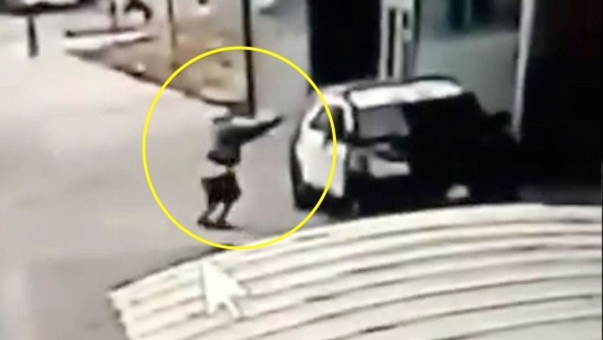 Shocking video shows gunman ambush two LA police officers sitting in car: 'Without warning or provocation'