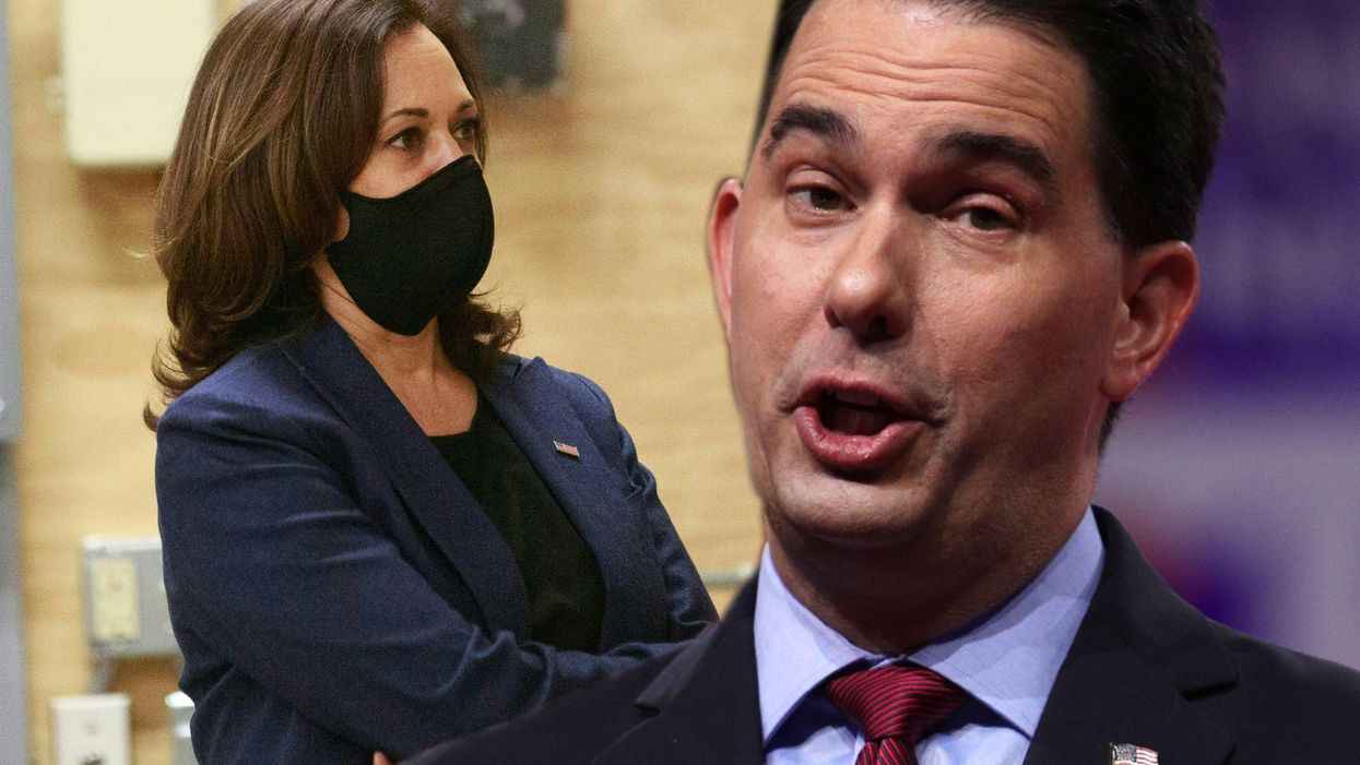 Scott Walker nails Kamala Harris after she visits Jacob Blake and says she's 'proud' of him: But will you visit ambushed LA deputies, too?