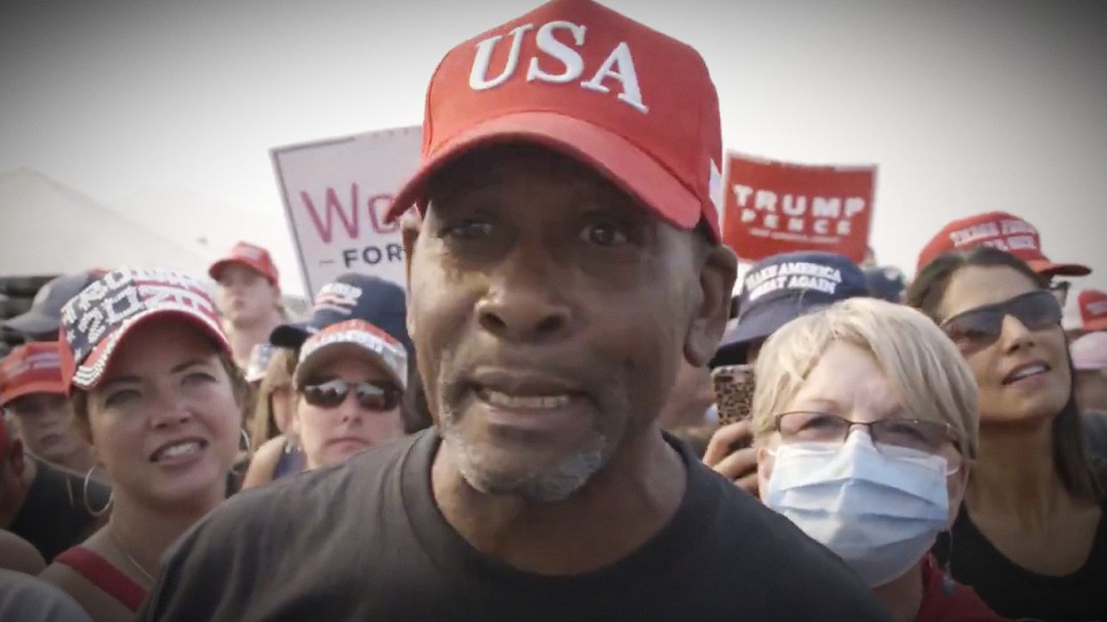 Trump supporter goes viral for protest remarks: 'He's done more for the black community' than 'any other president'