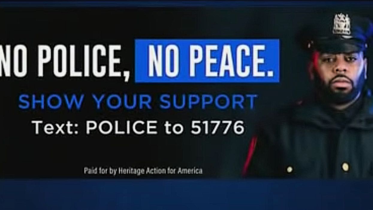 'No police, no peace' billboards pop up across the country in bid to support officers