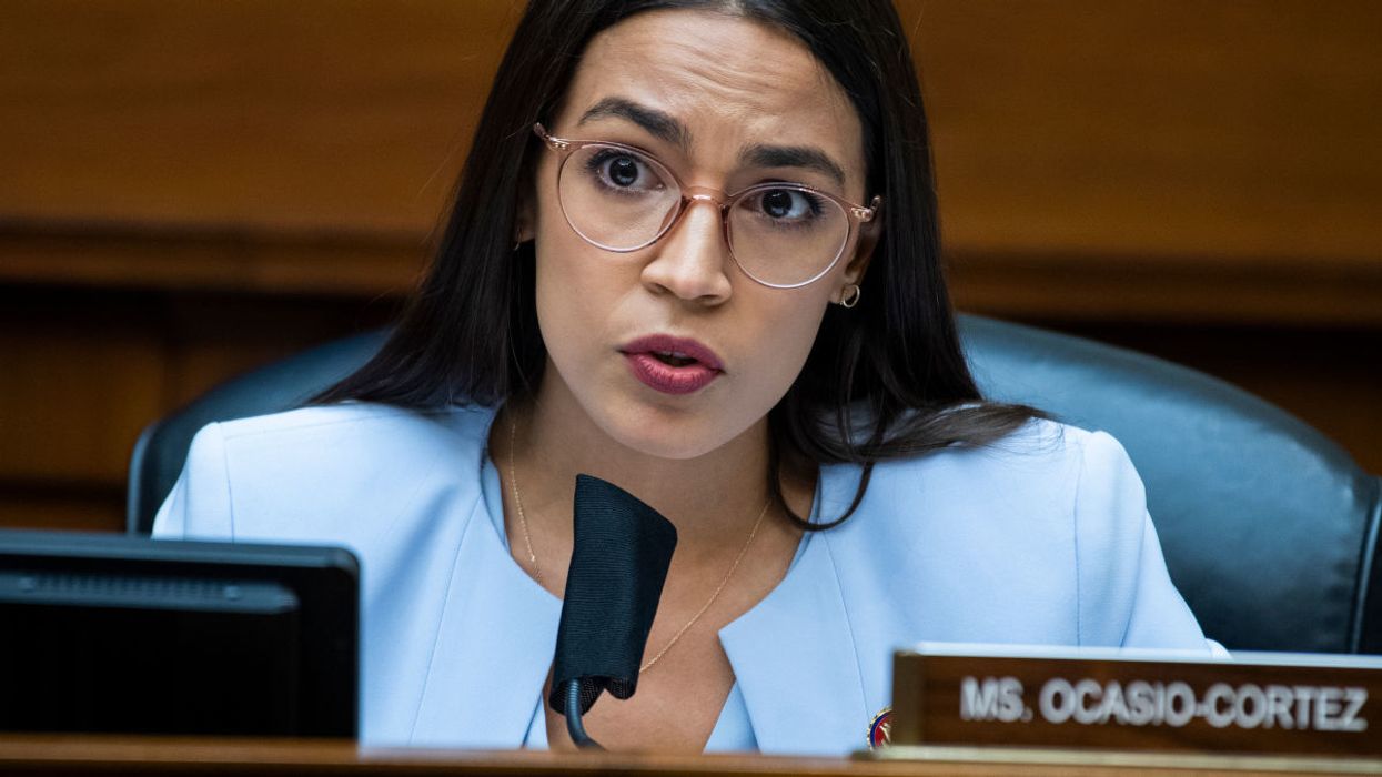 Ocasio-Cortez believes the far left can 'push Vice President Biden in a more progressive direction' if Democrats win the White House