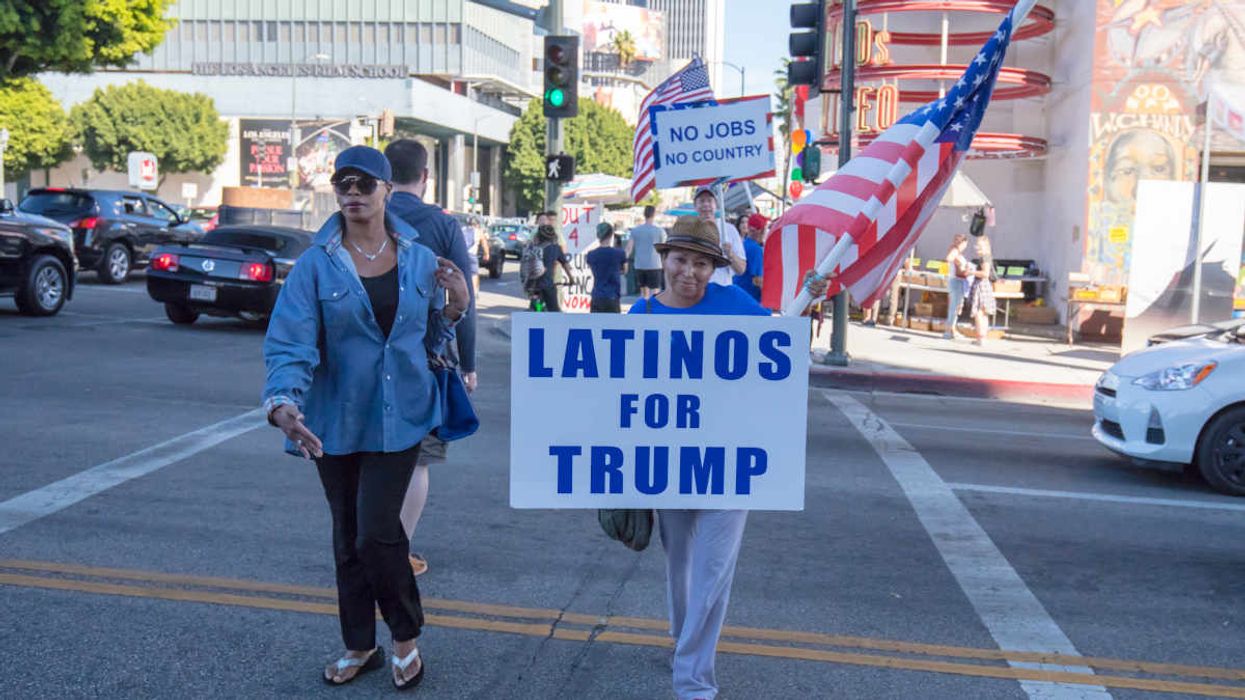 Progressives poll Latino voters on 'dog-whistle' GOP talking points, shocked to find approval for 'Trump-style rhetoric'