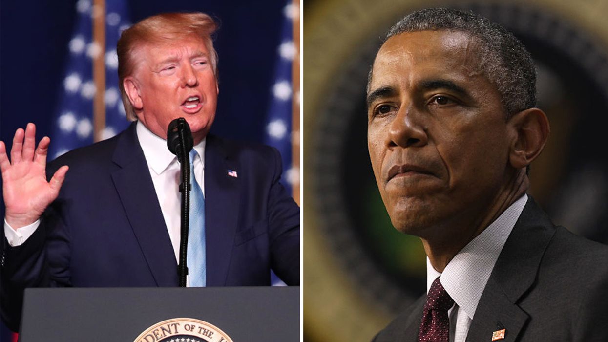 President Trump has biting response for Barack Obama over filling SCOTUS vacancy