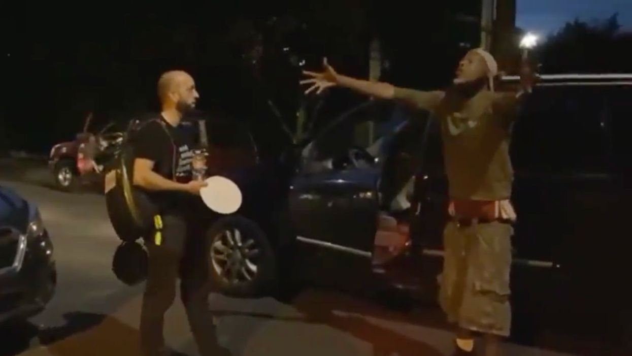 Black man goes on profane rant against 'Antifa' rioters stirring up trouble in Portland: 'You ain't from here, motherf***er!'