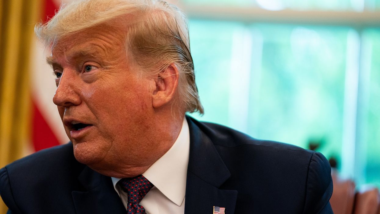 President Trump reacts to Prince Harry and Meghan Markle weighing in on the election