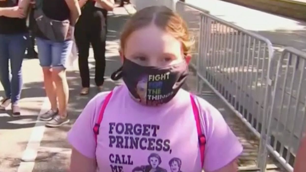 MSNBC interviews 10-year-old girl about the significance of Ruth Bader Ginsburg's passing