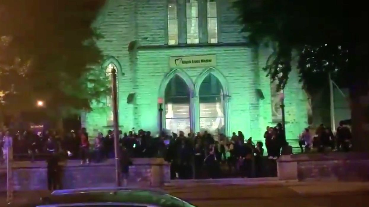 Louisville church offers safe haven to protesters from police after curfew begins; white people told to get 'the f*** out!'