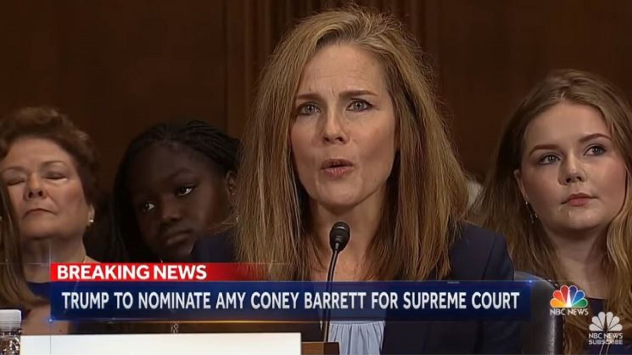 Leftists attack Amy Coney Barrett for adopting children