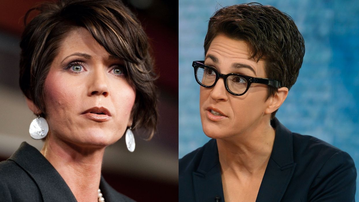 'Stop spreading fear': Kristi Noem slaps down Rachel Maddow over social distancing hunting video
