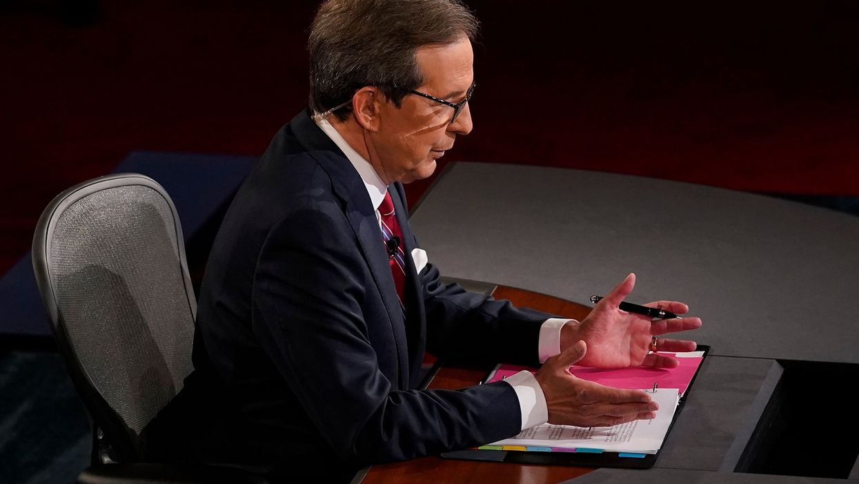 Chris Wallace says President Trump ruined his plans for a 'substantive' debate