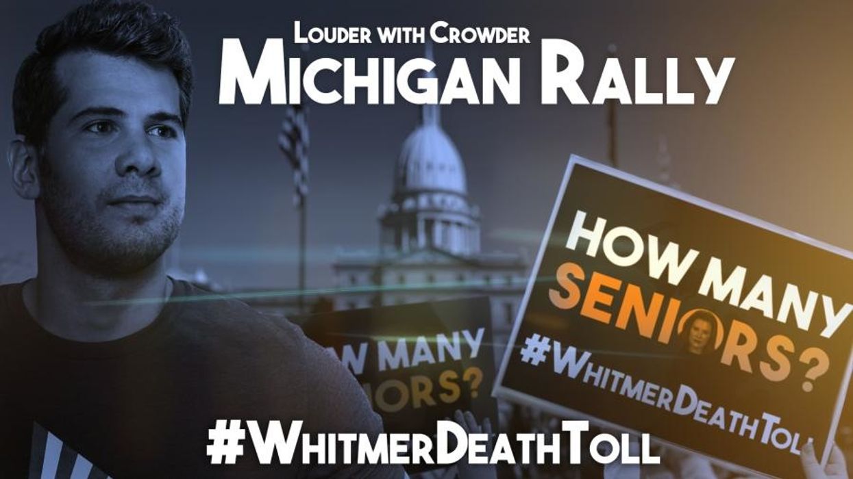 Steven Crowder holds rally in Michigan, demands Gov. Whitmer release full COVID nursing home mortality rate