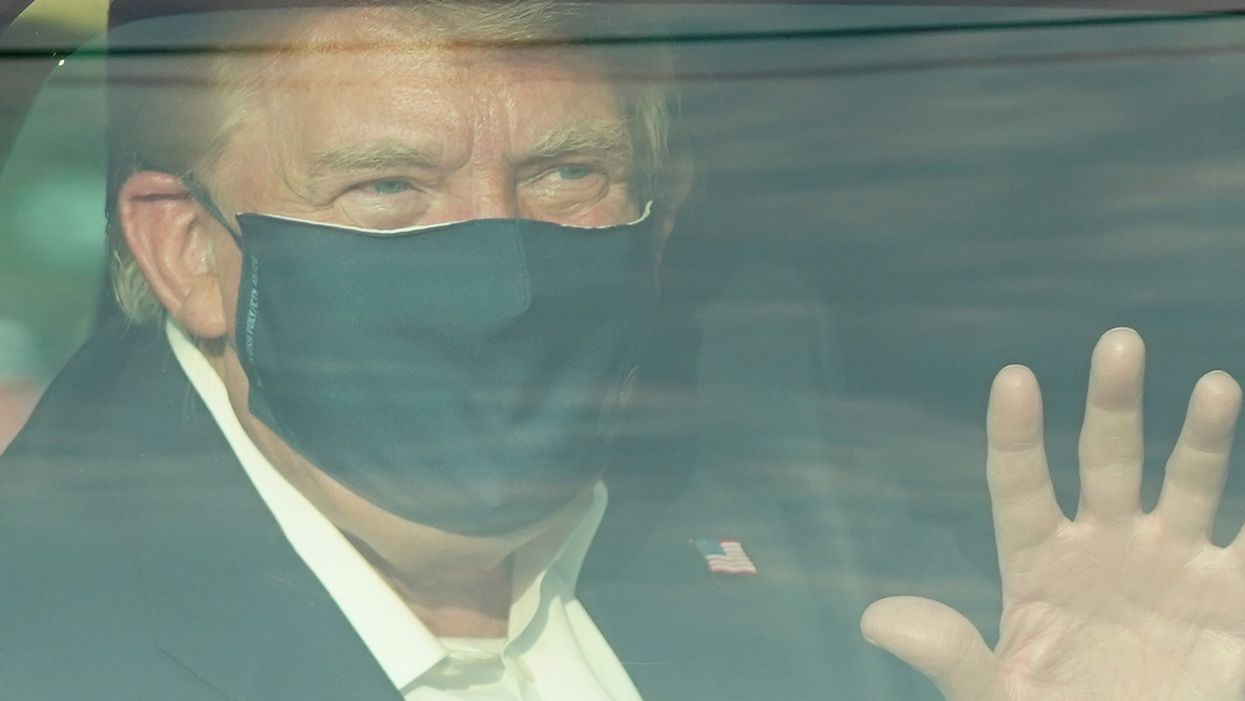 Leftists, media lose it after Trump exits Walter Reed, even suggest criminally charging Trump