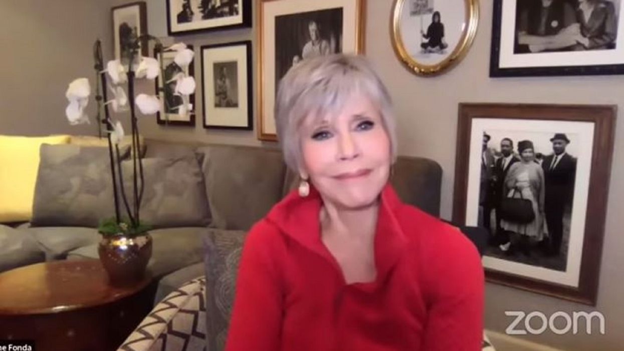 Jane Fonda says 'COVID is God's gift to the left' because it could hurt Trump's re-election chances