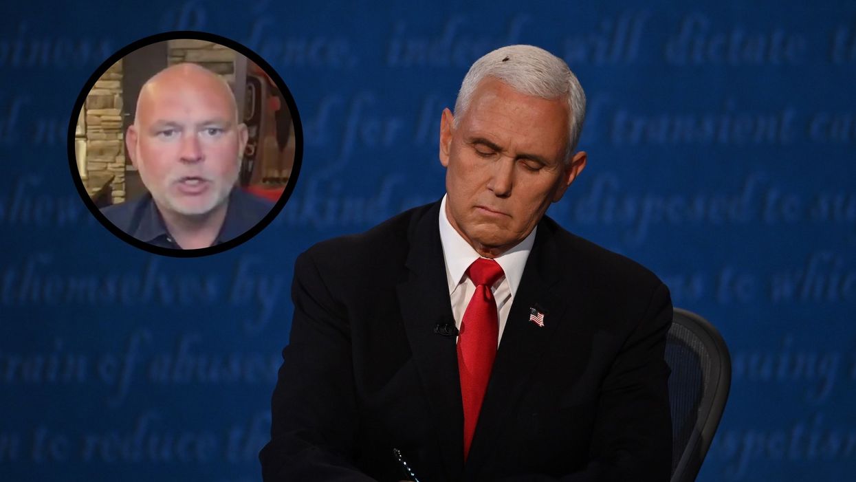 Never Trumper Steve Schmidt says fly that landed on Mike Pence during debate is a sign of sin, 'mark of the devil'