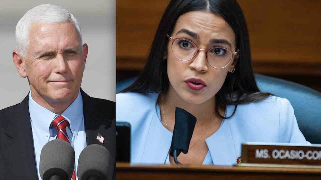 AOC rips Pence on Twitter for calling her 'AOC' at debate: 'It's Congresswoman Ocasio-Cortez to you.' Then commenters rip her right back.