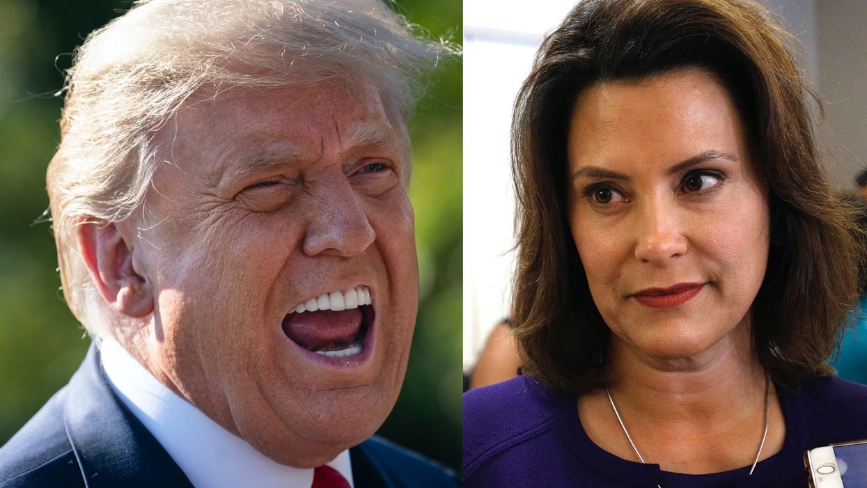 Trump fires back at Gov. Whitmer for accusing him of being 'complicit' with militia allegedly plotting to kidnap her
