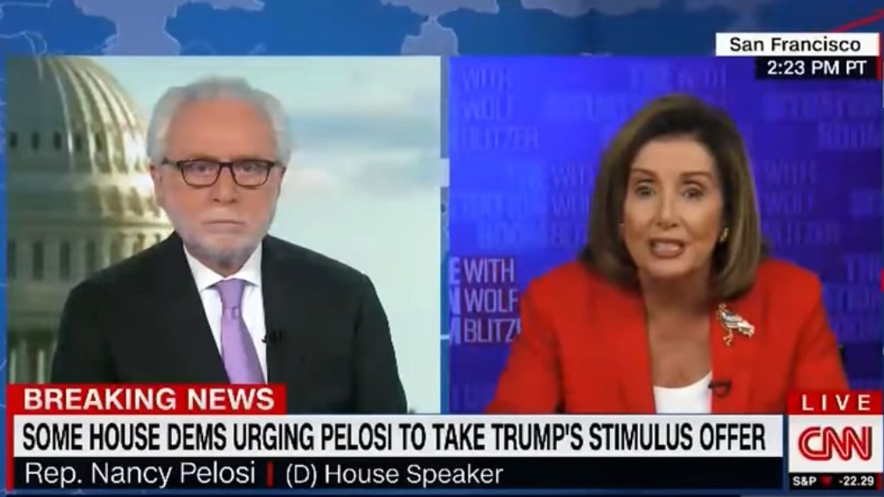 Glenn Beck: Nancy Pelosi's UNHINGED response to Wolf Blitzer shows how little the left thinks of the American people
