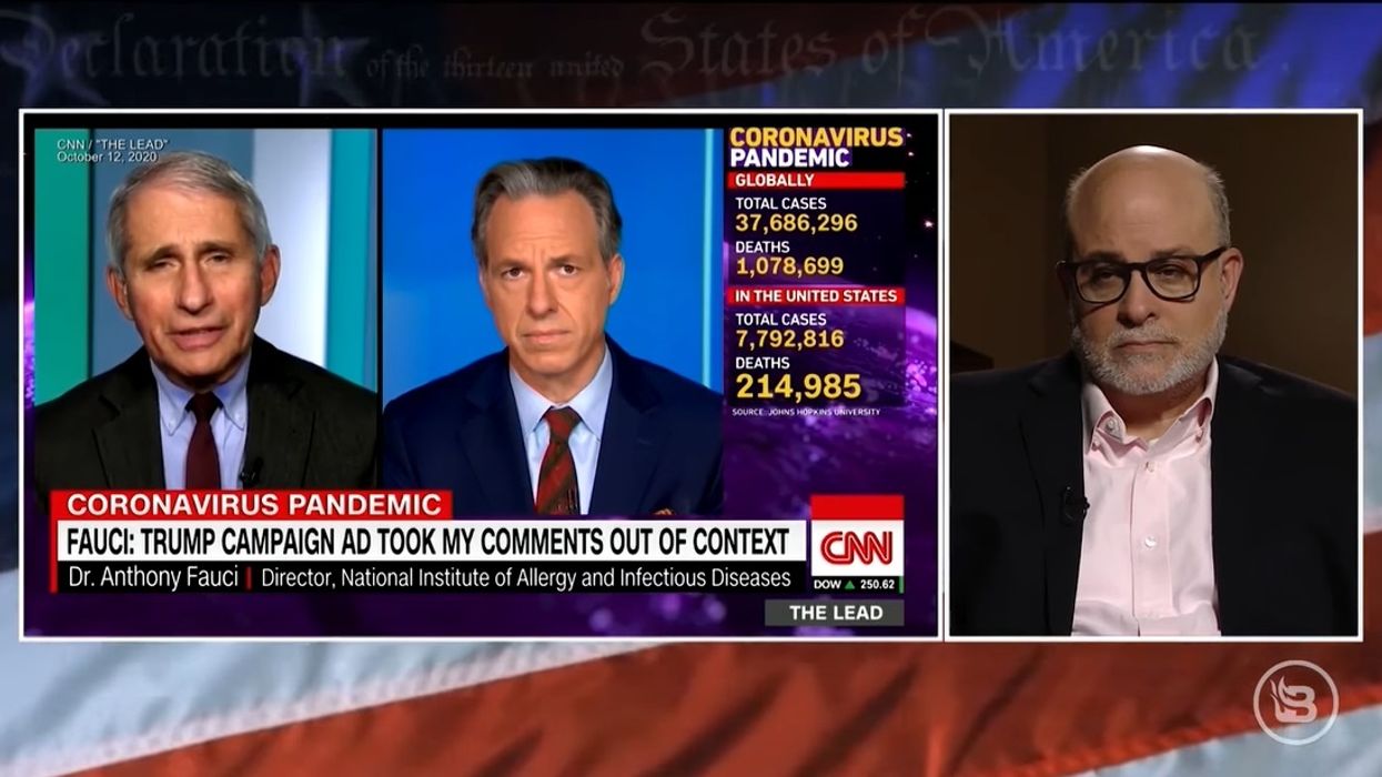 'This isn't news, it's a hit job': Mark Levin challenges Dr. Fauci over Trump campaign ad feud