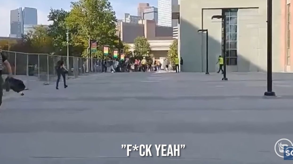 'Shot in the f***ing dome': Disturbing video shows Denver protesters celebrating death of Trump supporter