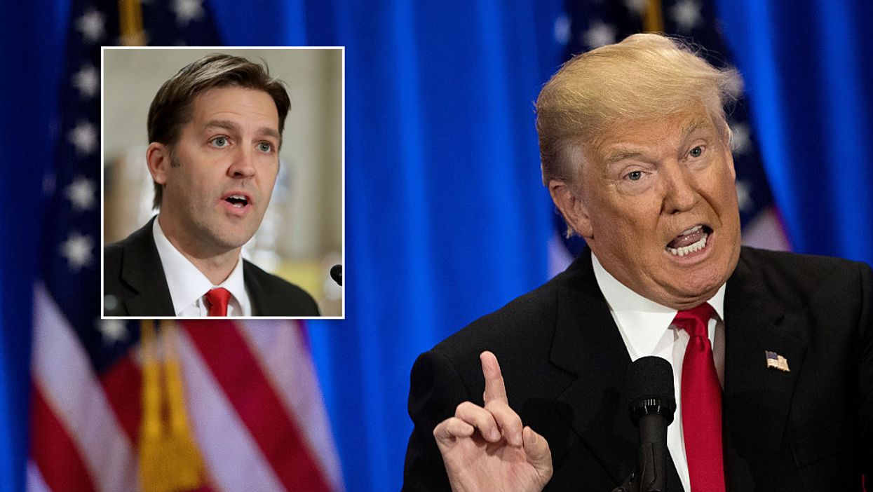 Trump fires back at GOP Sen. Ben Sasse after he excoriated Trump on call with constituents