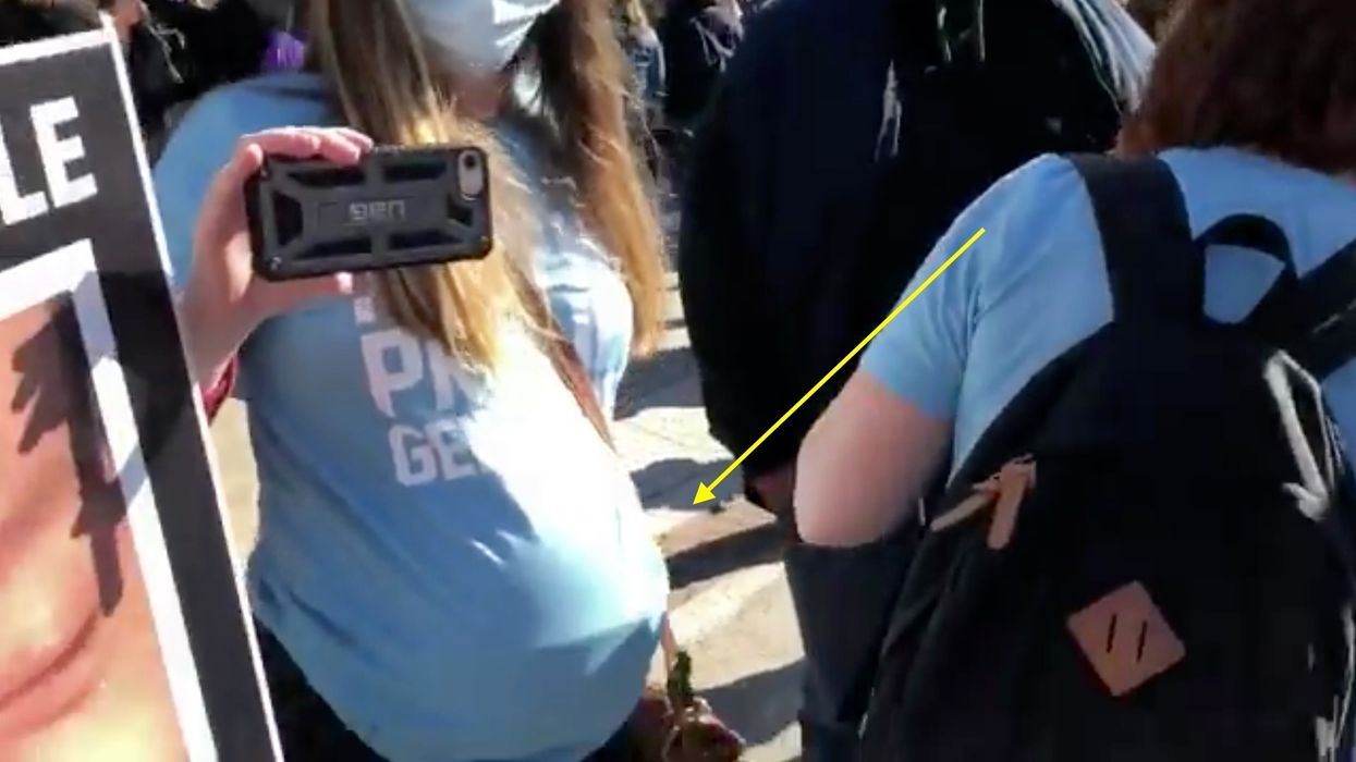 VIDEO: Women's March protesters verbally accost pregnant woman, allegedly tell her 'your kid should be aborted'