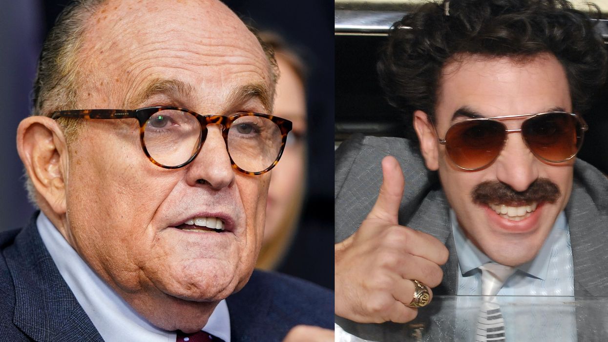 Rudy Giuliani says video from 'Borat' movie is an attempt to smear him over Hunter Biden laptop; promises more releases