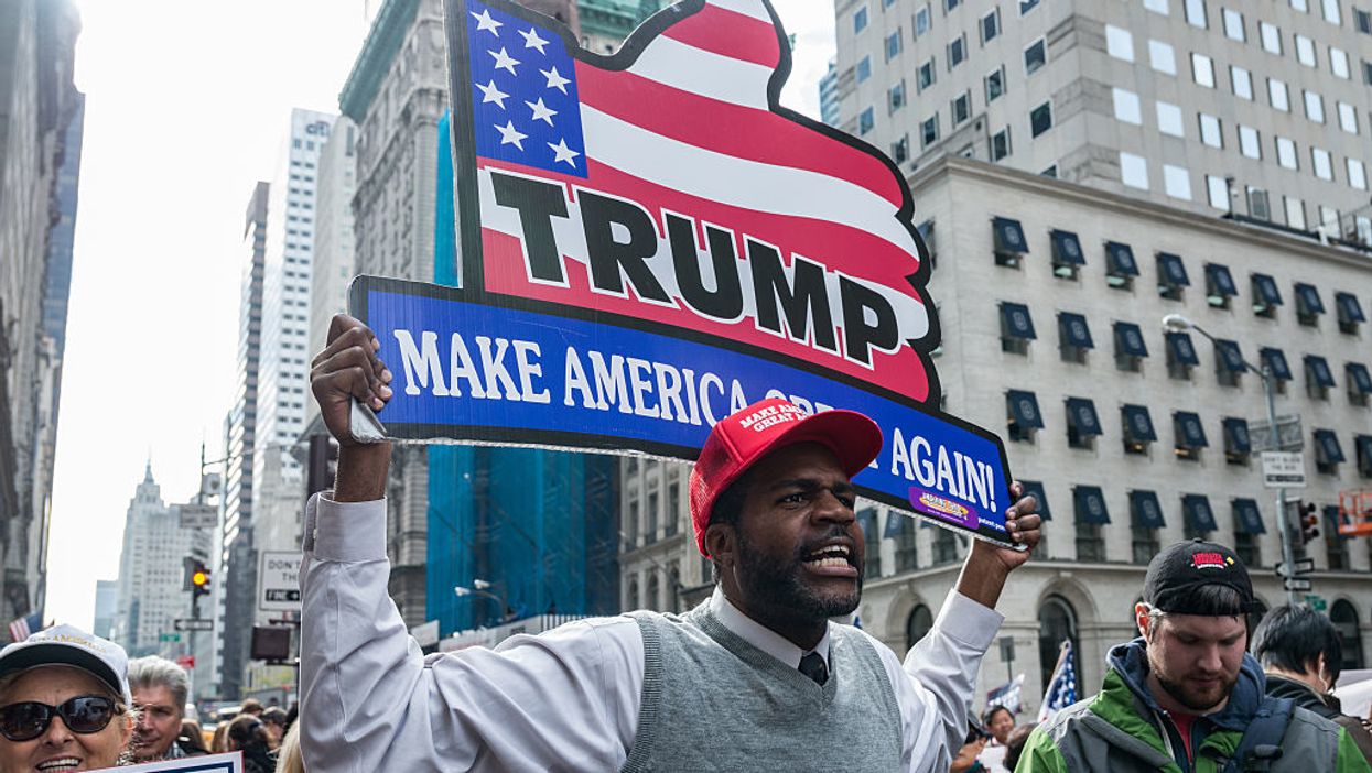 Rasmussen poll says 46% of black voters approve of President Trump