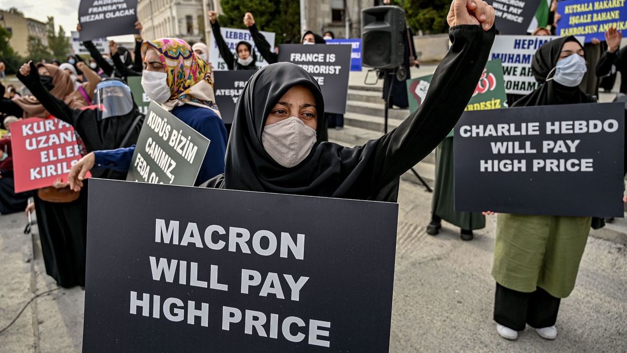 Muslims around the world are boycotting France after President Macron refuses to condemn cartoons of Muhammed