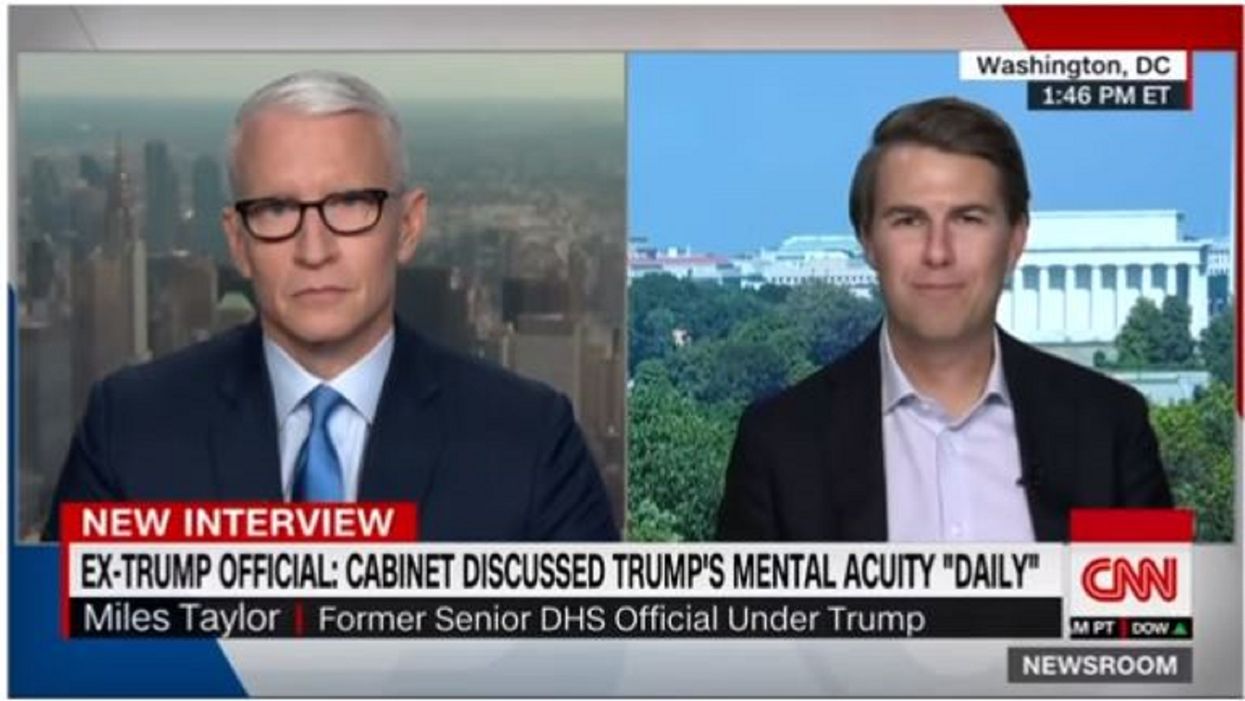 Miles 'Anonymous' Taylor defends lying on CNN, says he owes colleague Anderson Cooper 'a beer'