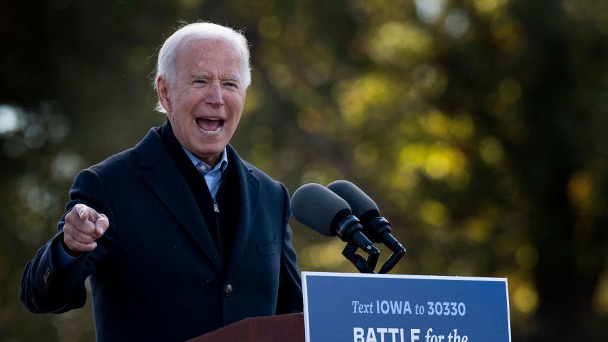 'Ugly folks': Joe Biden lashes out at Trump supporters who crash his campaign rally