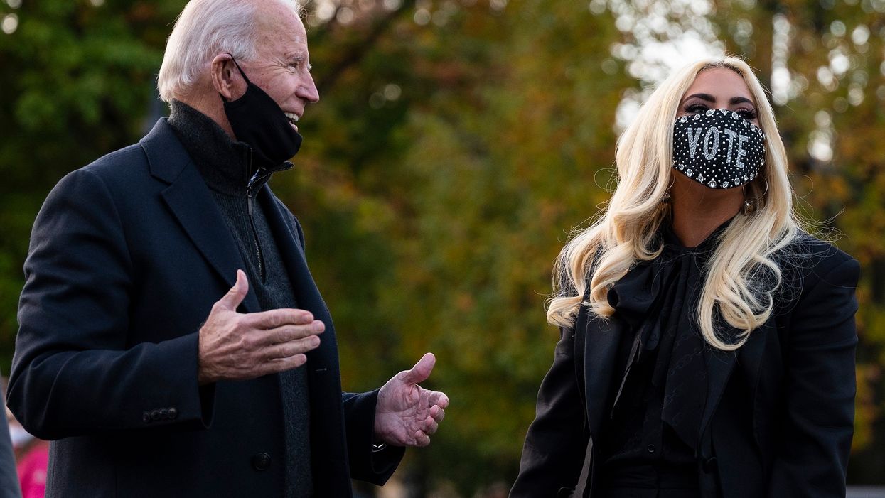 Trump campaign blasts Joe Biden for campaigning with 'anti-fracking activist' Lady Gaga