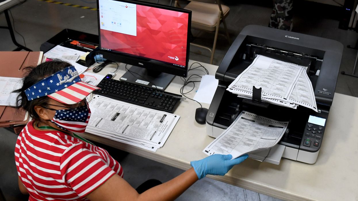 Nevada announces it will not update election results until Thursday